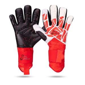 Gants de gardien de but avancés avec ajustement flexible en néoprène, paume en latex gaufré pour une meilleure adhérence et dos des mains en caoutchouc protecteur - Product Image 2