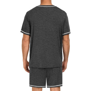 Ensembles d'été pour hommes à prix raisonnable avec shorts, directement de l'usine, prêts à être expédiés, faible MOQ, vêtements d'été pour hommes - Product Image 6