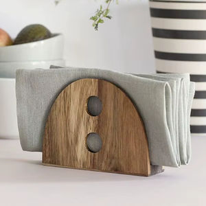 Porte-serviettes en bois de haute qualité, design élégant, à suspendre, décoratif, personnalisable – Le meilleur porte-serviettes, un best-seller - Product Image 1