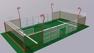 The Luxury Panoramic Padel Court WPT Certified Paddle Court for Hotel &amp; Resort - Product Image 3