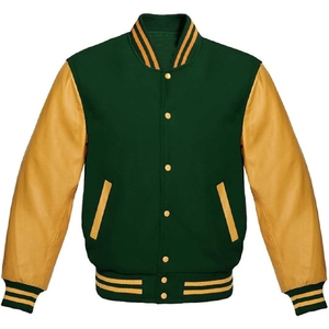 Wholesale High Quality 100% Wool Hooded <b>Winter</b> Streetwear Baseball Varsity <b>Jacket</b> for Unisex - Product Image 6