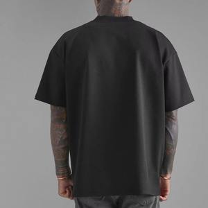 Camiseta nueva informal para hombre, corte ajustado, lavado ácido, poliéster y algodón, cuello redondo, manga corta, disponible en varios tamaños - Product Image 4