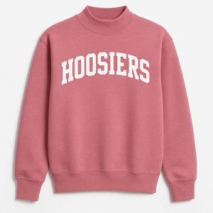 Sudadera Moderna con Cuello Alto, Corte Holgado, Estilo Oversize, Felpa Suave, Invierno, Casual, Moda Urbana, Top de Tendencia - Product Image 1