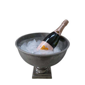 Bol à champagne et à vin en métal de haute qualité, pour service de bar, idéal pour la maison et les fêtes, à prix abordable. - Product Image 1