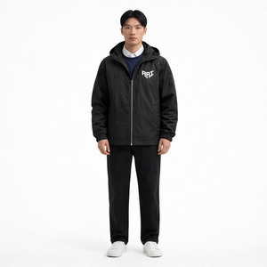 Custom <b>Reflective</b> Iridescent <b>Jacket</b> for <b>Men</b> | Metallic Zip-Up Hooded <b>Jacket</b> | OEM & Wholesale Available <b>Men's</b> <b>Jackets</b> - Product Image 1