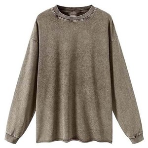 Oversized <b>Men's</b> Solid Color Knitted Long Sleeve <b>Pullover</b> O-Neck Casual Sweatshirt Autumn Wear - Product Image 1