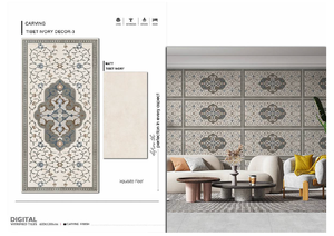 Azulejos de Porcelana de 600x1200mm en Oferta, 8mm de Grosor, Diseño Moderno para Interiores de Apartamentos y Uso Comercial, Mejores Empresas de India - Product Image 5