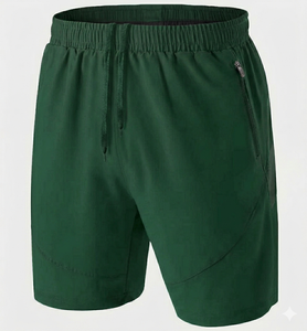 2026 High Quality Men's Shorts Custom Made Casual Summer Wear Wholesale Manufacturer with OEM Service <b>Plain</b> Dyed - Product Image 2