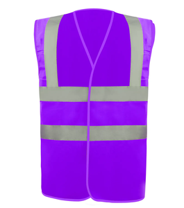 Gilet de sécurité réfléchissant haute visibilité léger et personnalisé, fabrication en polyester - Product Image 4