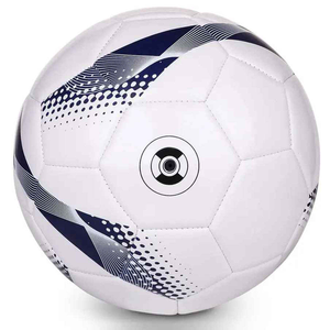 Balón de Fútbol CORE FIELD Blanco Cosido a Máquina, Ecológico, Duradero y Ligero, Diseño con Puntos Azules para Uso en Interiores/Exteriores - Product Image 5