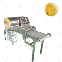 Presse à crêpes commerciale automatique pour production continue en cuisine centrale