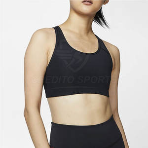 Soutien-gorge de sport personnalisé 2026 en tissu extensible respirant pour l'entraînement en salle et le fitness - Product Image 5