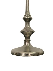 Table de bar élégante et fine sur piétement, finition martelée, plateau rond, base robuste, design gain de place, idéale pour les intérieurs sophistiqués - Product Image 3