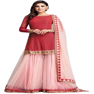Nouvel arrivage pour la robe de mariée du Festival, costumes de Kameez, de Salwar, de pakistan, de l'inde, d'anarkali Sharara Drees, 2023 - Product Image 1