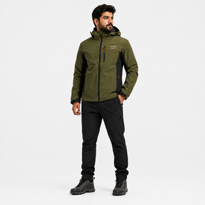 Chaqueta Impermeable Ligera y Transpirable para Hombre, Ideal para Senderismo, Escalada, Trekking y Deportes al Aire Libre, a Bajo Costo - Product Image 1