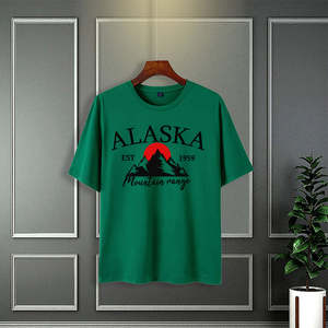 เสื้อยืดคอกลมผู้ชาย โพลีเอสเตอร์ 100% แบบถัก สไตล์วินเทจ พิมพ์ลายดิจิตอล น้ำหนัก 180 กรัม ทรงหลวม โอเวอร์ไซส์ ขายส่ง - Product Image 3