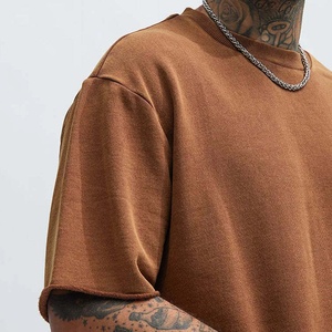 Summer New Stylish Men's 2-Piece Shorts <b>Sets</b> Plus Size Outdoor Use Short Sleeve Cotton/Polyester Oversize Casual Comfortable - Product Image 3