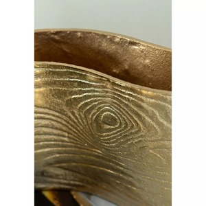 Atelier Rustic <b>Bronze</b> Tabletop <b>Vase</b> Handmade 9.8 in Length 6.9 in Height 3.7 in Width - Product Image 3