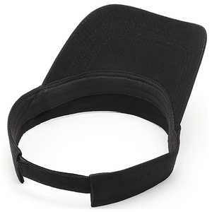 Visière unisexe en coton rose à bord plat, ajustable, pour adultes, idéale pour l'extérieur au printemps et en été - Product Image 4