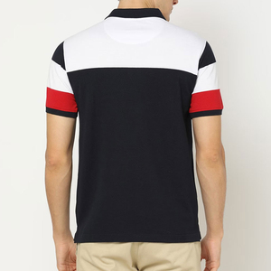 เสื้อโปโลผู้ชายสีพื้น สไตล์ลำลองสำหรับใส่กลางแจ้ง แขนสั้น เหมาะสำหรับฤดูร้อน เสื้อโปโลผู้ชายที่ดีที่สุด - Product Image 3