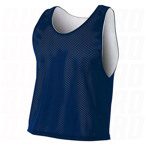 Breathable Lightweight Men's Lacrosse Reversible Practice Jersey <b>Athletic</b> Training Pinnies Double Sided Mesh Sports Uniform - Product Image 1