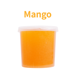 Producto de calidad con un sabor naturalmente atractivo a mango, Popping Boba (color natural) perfecto para una presentación de postres con un color atractivo. - Product Image 2