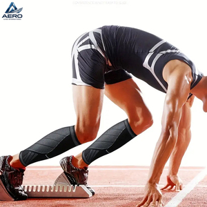 Manchons de compression anti-fatigue pour mollets, usage quotidien pour le basketball, le football, la course à pied et le cyclisme, manchons de compression pour mollets respirants et absorbant l'humidité - Product Image 6