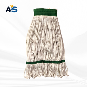 Cabezal de Mopa Kentucky Semi Blanqueado de Alta Resistencia para Limpieza de Pisos, Mopas de Algodón Industriales Comerciales para Cocina, Baño, Garaje - Product Image 5