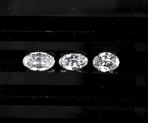 Diamant cultivé en laboratoire, certifié IGI, blanc, forme ovale, clarté VVS-VS, pour la fabrication de bijoux, bague de fiançailles ou boucles d'oreilles - Product Image 3