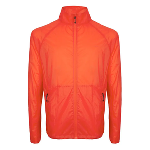 Veste coupe-vent unisexe grande taille ultra légère, respirante et pliable avec fermeture éclair intégrale anti-tempête pour activités de plein air - Product Image 1