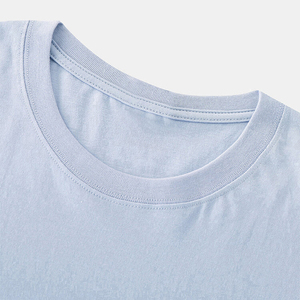 Service OEM – Nouveauté : T-shirt décontracté pour homme, coupe classique, 100 % coton tricoté, léger et respirant, personnalisable avec logo, vente en gros directe usine - Product Image 4