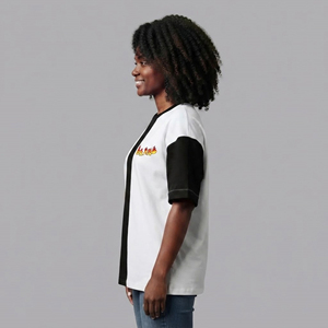 T-shirt femme en jersey 100% coton, manches courtes, 2 couleurs, séchage rapide, logo imprimé personnalisé, vêtements décontractés, très demandé - Product Image 3