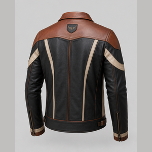 Dernière mode, design unique, veste en cuir pour homme, service OEM, haute qualité, coupe-vent, imperméable, streetwear, écologique - Product Image 4