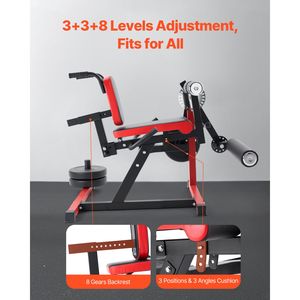 Macchina per Estensione Gambe da Seduti, Attrezzo Regolabile per Esercizi Specializzati per la Parte Inferiore del Corpo, Trainer per Estensione Gambe - Product Image 5