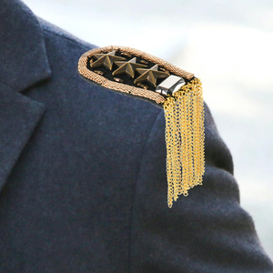 Elegantes Epaulettes Trenzados Hechos a Mano para Uniformes, Pliegues de Hombro Personalizados con Precio Económico y Servicio OEM - Product Image 6
