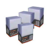 Protège-cartes Toploader 3x4 Pro Ultra Transparent pour Cartes de Sport, de Baseball et TCG – Épaisseur 35pt
