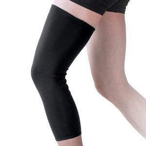 Manchon de compression noir pour genou, respirant, unisexe, protection pour la course, le football et le volley-ball - Product Image 1