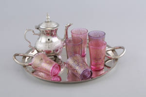 ชุดน้ำชาโมร็อกโกในบรรจุภัณฑ์ของขวัญ - Product Image 1