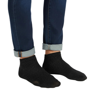 Chaussettes en coton tricotées de haute qualité, adaptées aux diabétiques, sans coutures, non-contraignant, avec coussinets supplémentaires, design automne, modèle mi-mollet - Product Image 1