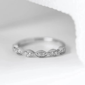 Gold 925 Sterling Silver <b>Adjustable</b> Lab Grown Diamond <b>Ring</b> Classic Statement Fine Jewelry Elegant Gift for Women - Product Image 5