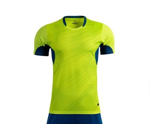 Kids Unisex Football Jersey Set Personalized Soccer Jersey Quick Dry Solid Short Sleeve Breathable Eco-Friendly Uniform - Product Image 3