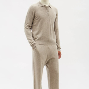 Pull léger en cachemire tricoté pour homme, collection automne-hiver - Product Image 6