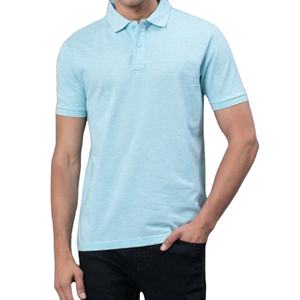 Camiseta Personalizable para Hombre, 100% Algodón Tejido, Antiarrugas, Transpirable, Ecológica, Bordada, de Color Sólido - Product Image 4