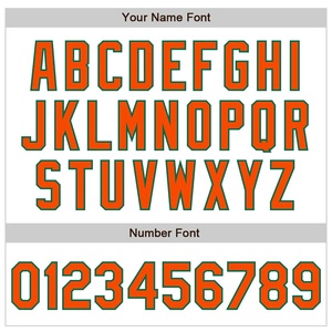 Camiseta de béisbol personalizada blanca y naranja con estampado sublimado, nombre del equipo, número, botones completos, unisex, para adultos, corte regular, manga corta - Product Image 3