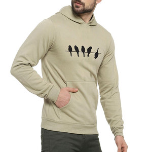 Ensemble survêtement homme en molleton de coton brodé avec patchs vieillis, coupe vintage délavée à l'acide, respirant, pour l'hiver - Product Image 2