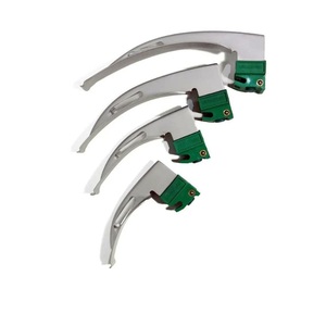 Juego de Laringoscopio de Fibra Óptica con Certificación CE, 9 Hojas de Acero Inoxidable, Calidad Premium Mac Miller, Equipo Médico Madriq - Product Image 6