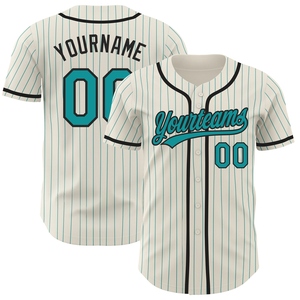Wholesale Best Selling OMMIZ INDUSTRY Custom <b>Tie</b> Dye Teal-<b>Black</b> 3D Authentic Baseball Jersey - Product Image 5
