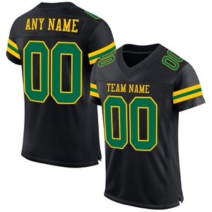 Wholesale Direct OMMIZ INDUSTRY Custom White <b>Silver</b>-Green Mesh Authentic Football Jersey - Product Image 6