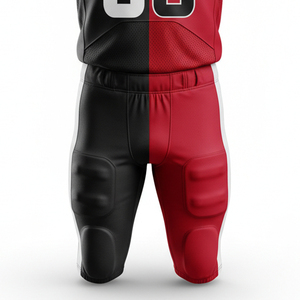 Uniforme de football américain sur mesure, impression par sublimation, tissu mesh respirant, vêtements d'entraînement et de match pour adultes - Product Image 2