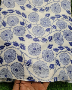 Tela de algodón estampada a mano de gran venta 2026 por yarda, suave y ligera, para vestidos de mujer y costura a precio de fábrica - Product Image 1